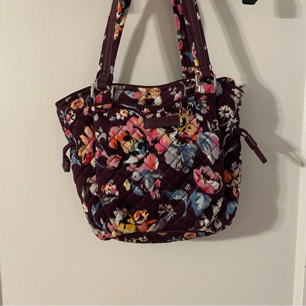 Vera Bradley Floral Quilted Mini Tote Bag